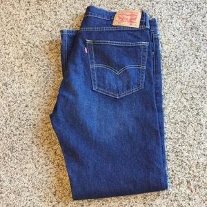 Levi’s Jeans 505 dark denim. 36 x 32